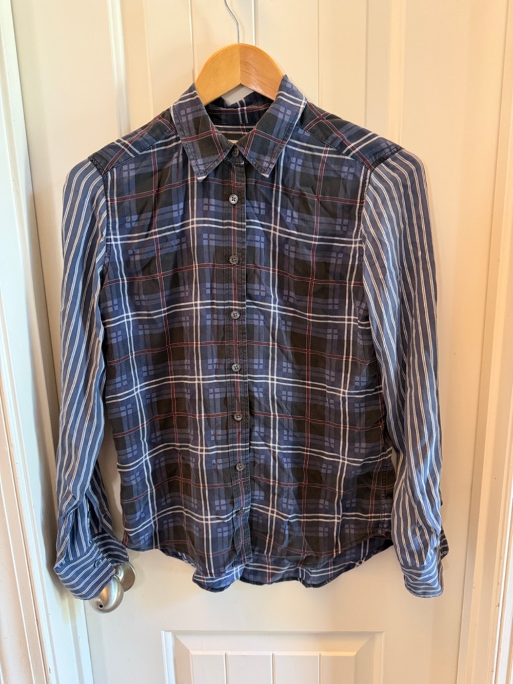 Equipment silk blouse